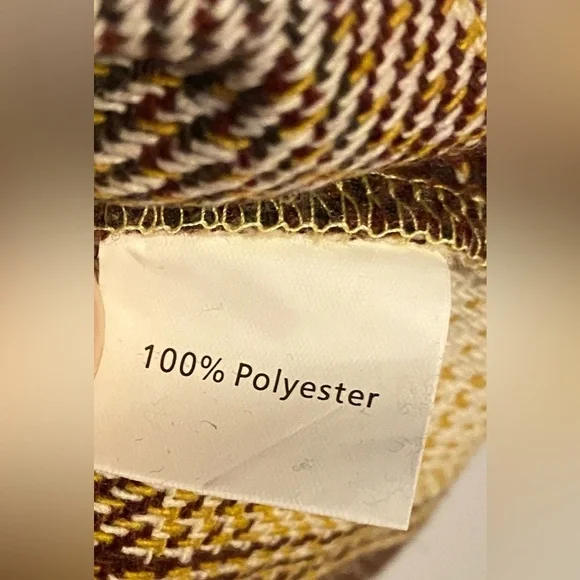 FANTASLOOK PLAID FLANNEL SHIRTS FOR WOMEN BUTTON DOWN SHACKET, Medium - Picture 5 of 7